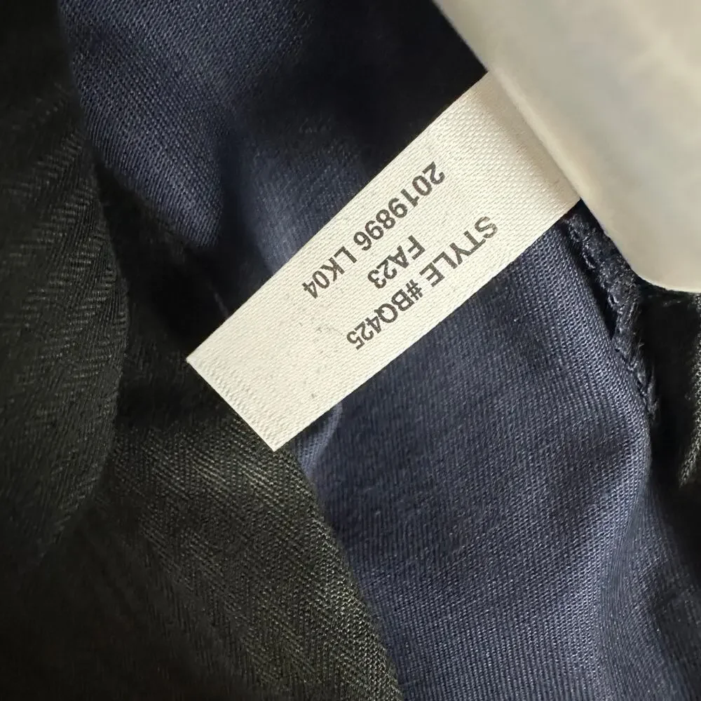 J.Crew Bowery Dress Pant Stretch Chino Cotton Navy Slim Mens W 31 L 32 NWT